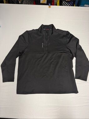 Black Spyder Men's Quarter-Zip Pullover Sweater - Size XXL / NWOT